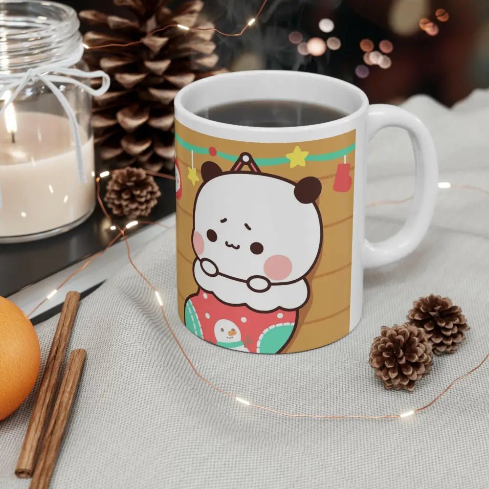 Festive Bubu Christmas Mug for Holiday Beverages - Cosparty