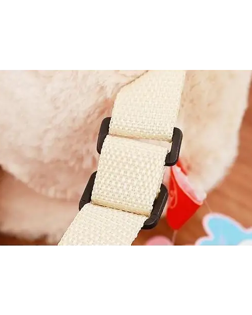 Fluffy Baby Bunny Rabbit Plush Toy Backpack for Kids - backpack