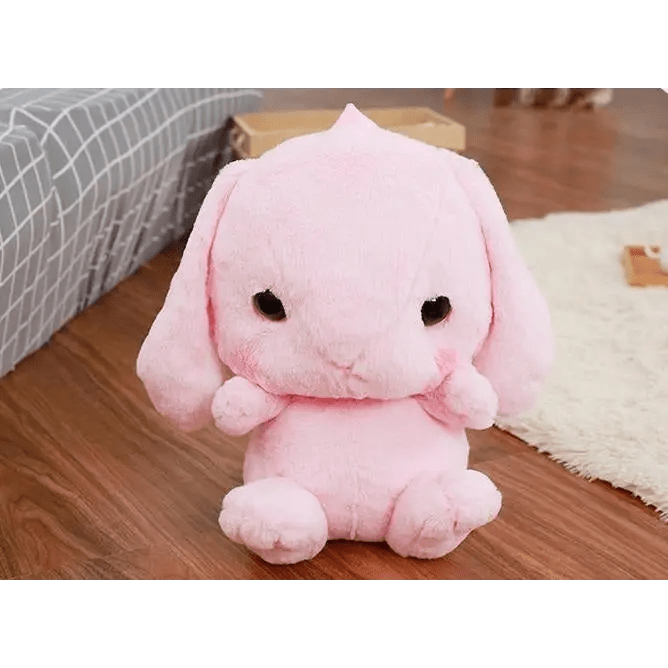 Fluffy Baby Bunny Rabbit Plush Toy Backpack for Kids - Cosparty