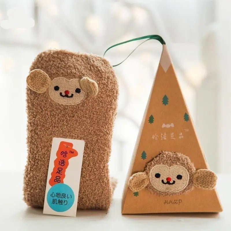 Furry Adult Sized Anime Socks in Adorable Plush Animal Design - Cosparty