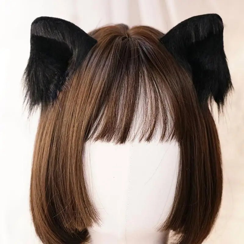 Furry Fox and Neko Cat Ear Hair Clips in Four Colors - Cosparty