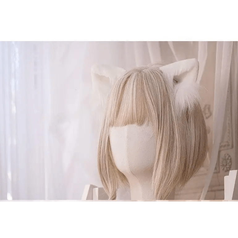 Furry Fox and Neko Cat Ear Hair Clips in Four Colors - Cosparty