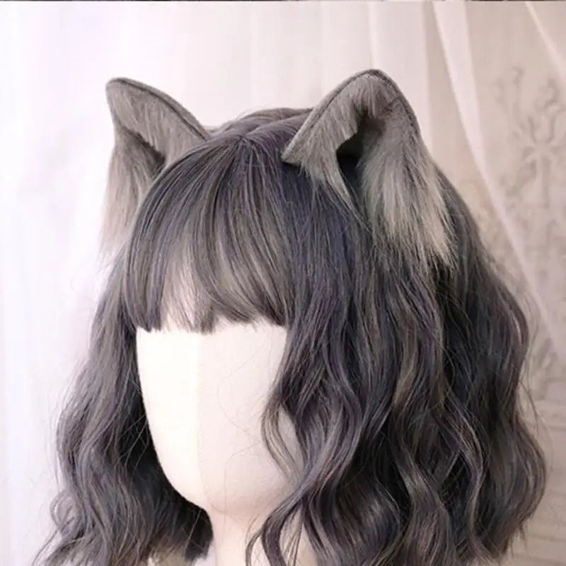 Furry Fox and Neko Cat Ear Hair Clips in Four Colors - Cosparty