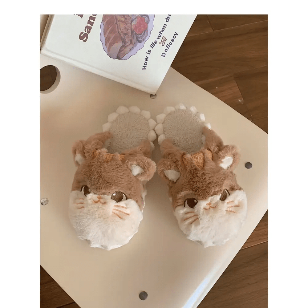 Fuzzy Hamster Slippers for Year - Round Comfort and Coziness - Cosparty