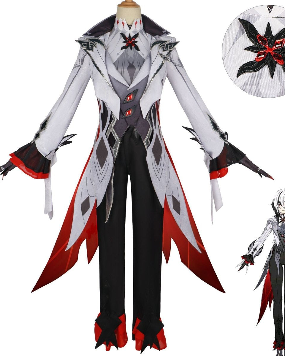 Genshin Impact Arlecchino Cosplay Costume - Cosparty