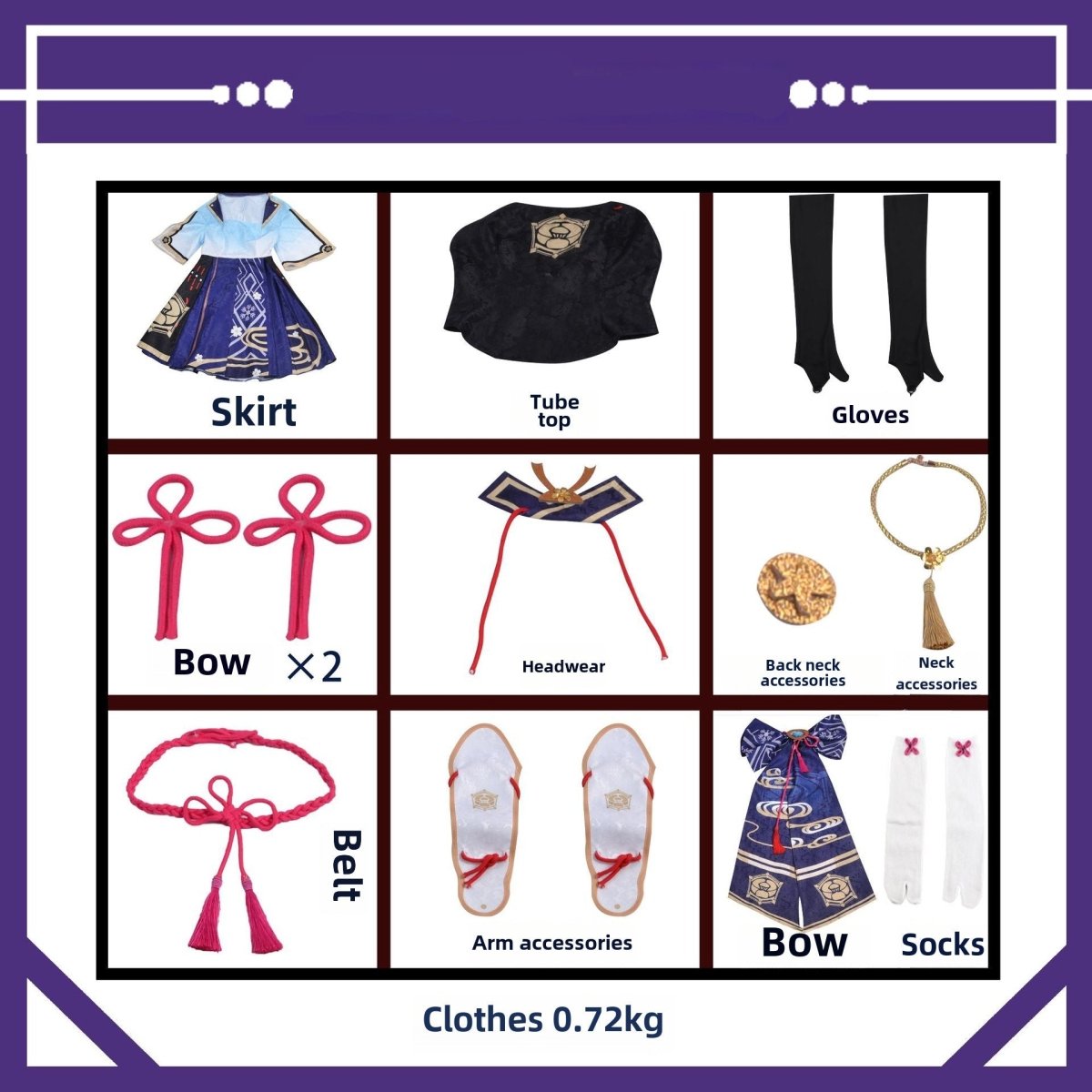 Genshin Impact Ayaka Cosplay Costume - Cosparty