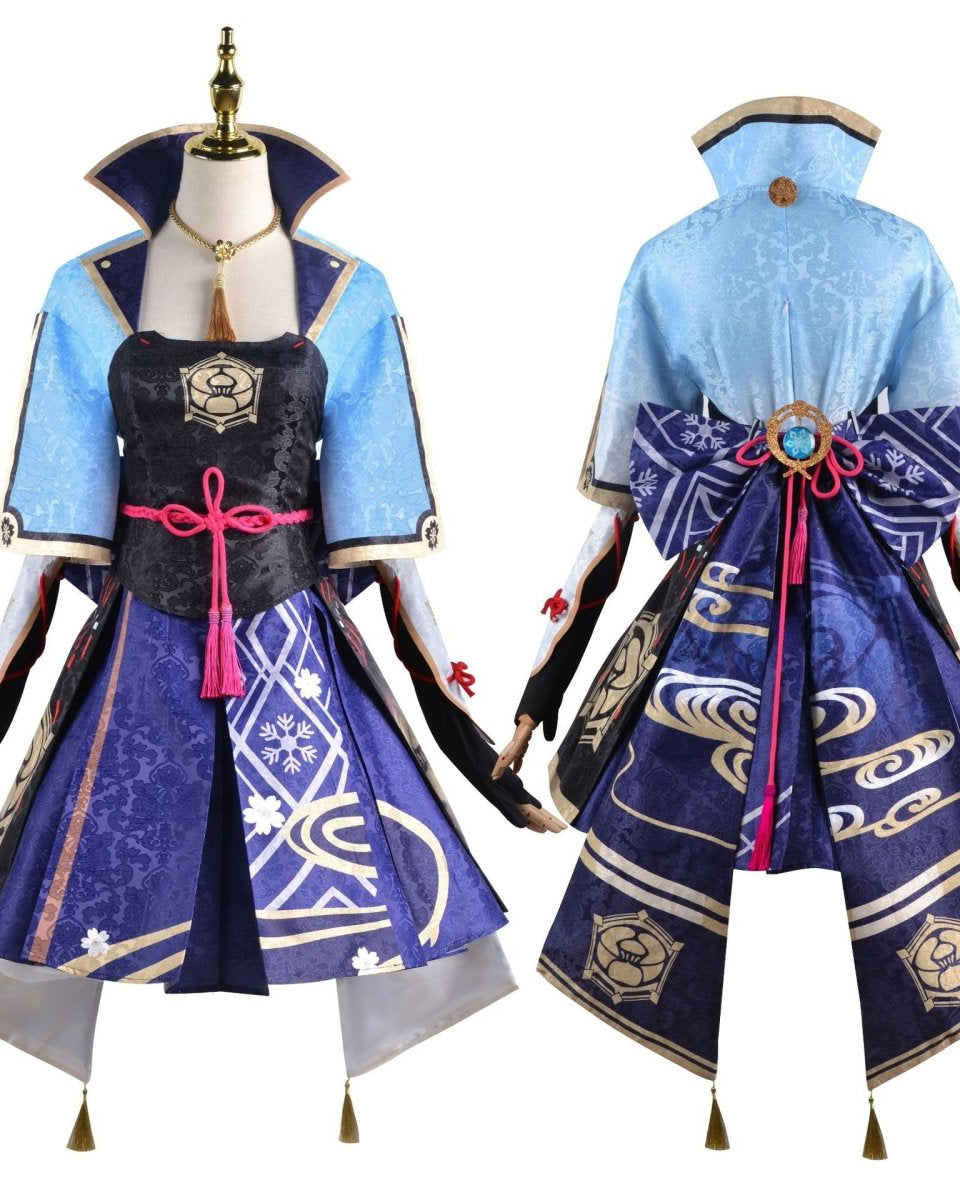 Genshin Impact Ayaka Cosplay Costume - Cosparty