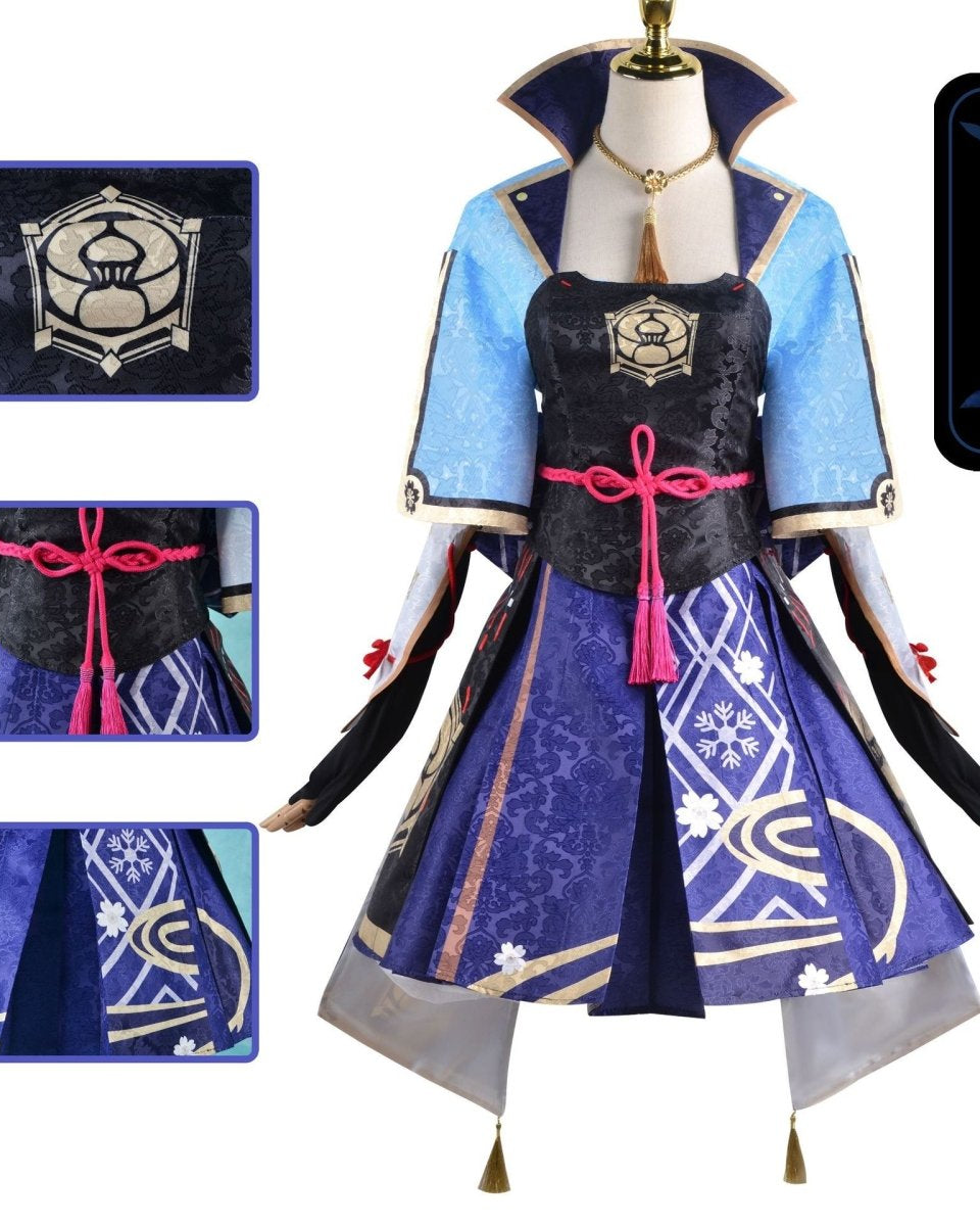 Genshin Impact Ayaka Cosplay Costume - Cosparty