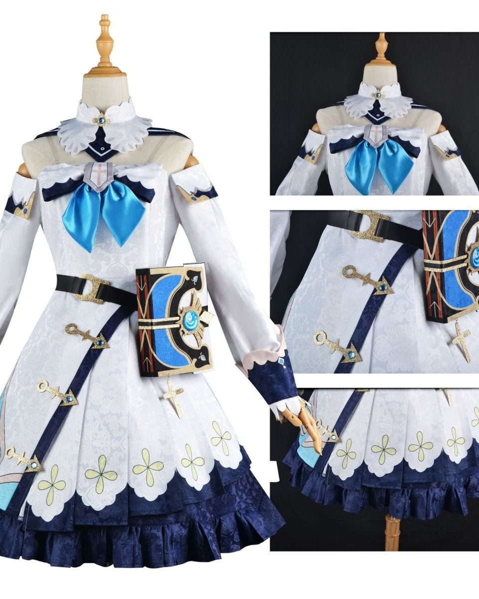 Genshin Impact Barbara Cosplay Costume - Cosparty