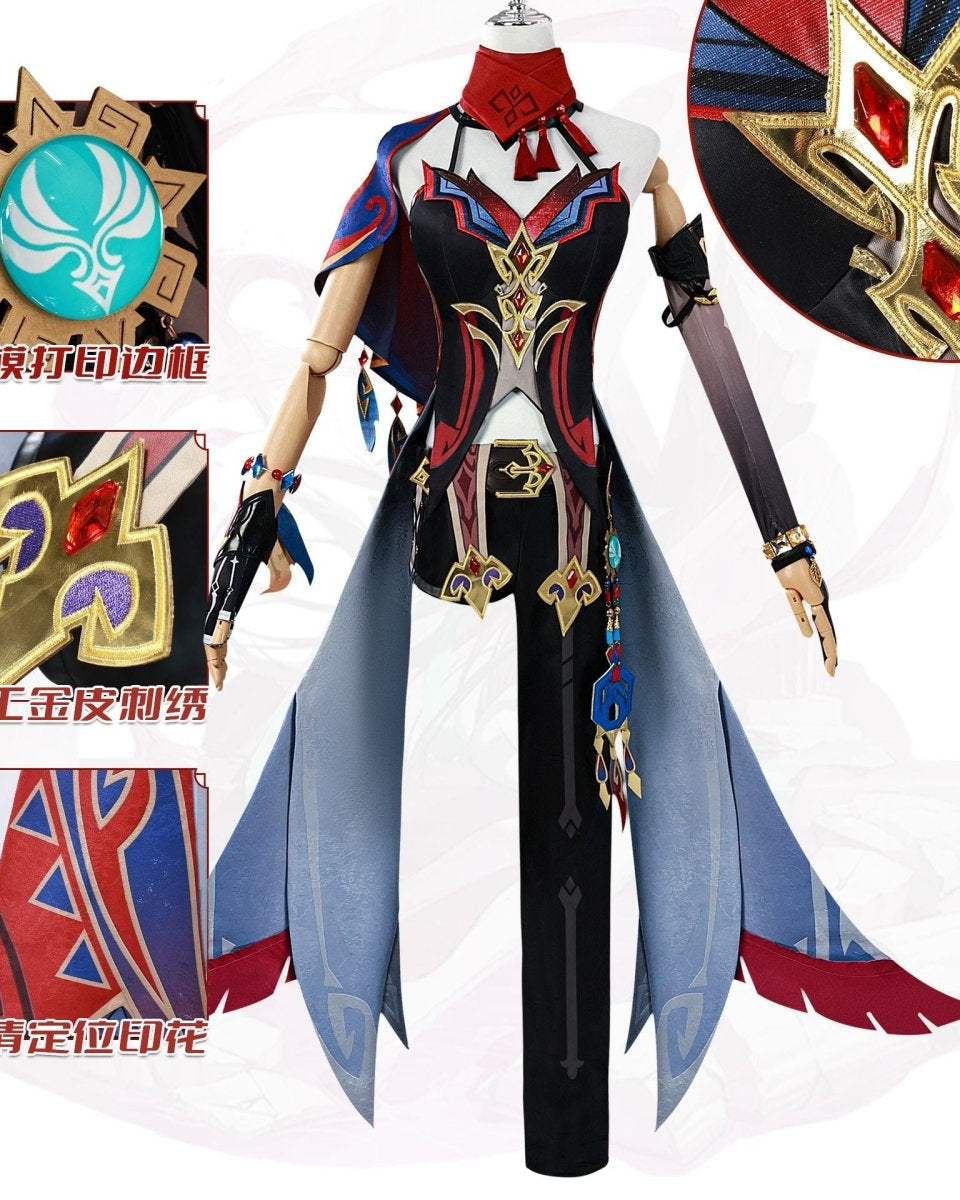 Genshin Impact Chasca Cosplay Costume - Cosparty