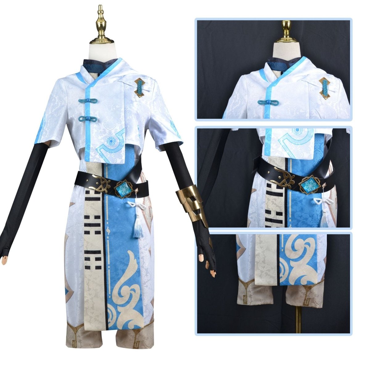 Genshin Impact Chongyun Cosplay Costume - Cosparty