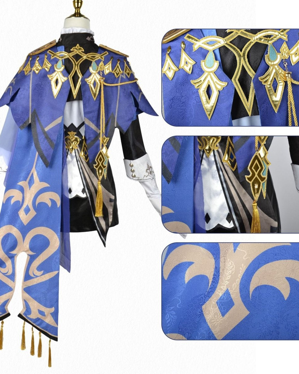 Genshin Impact Clorinde Cosplay Costume - Cosparty