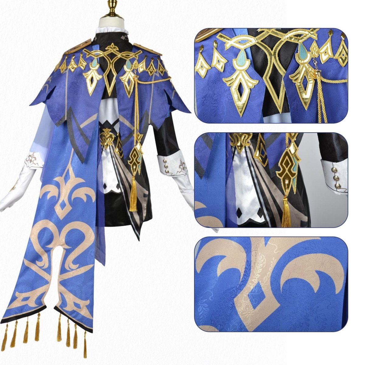 Genshin Impact Clorinde Cosplay Costume - Cosparty