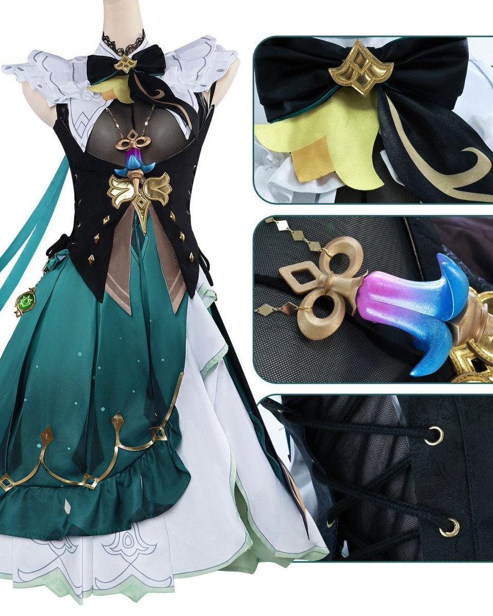 Genshin Impact Emilie Cosplay Costume - Cosparty