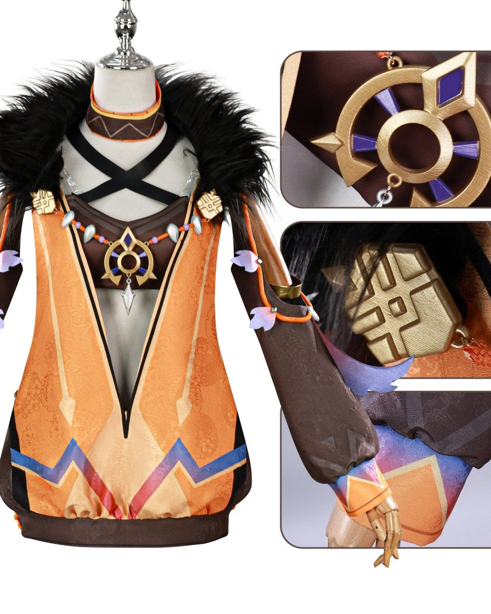 Genshin Impact Iansan Cosplay Costume - Cosparty