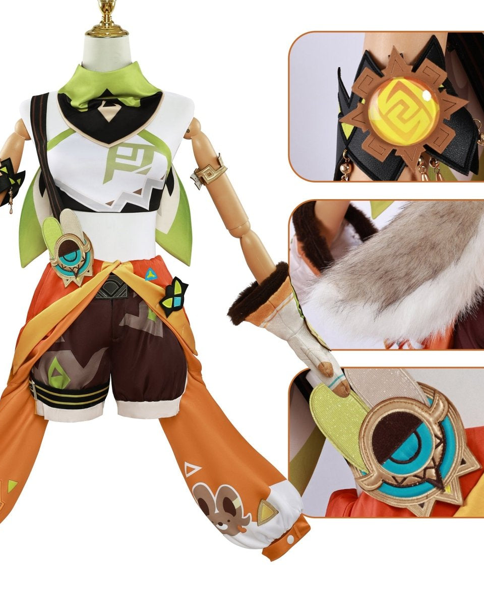 Genshin Impact Kachina Cosplay Costume - Cosparty