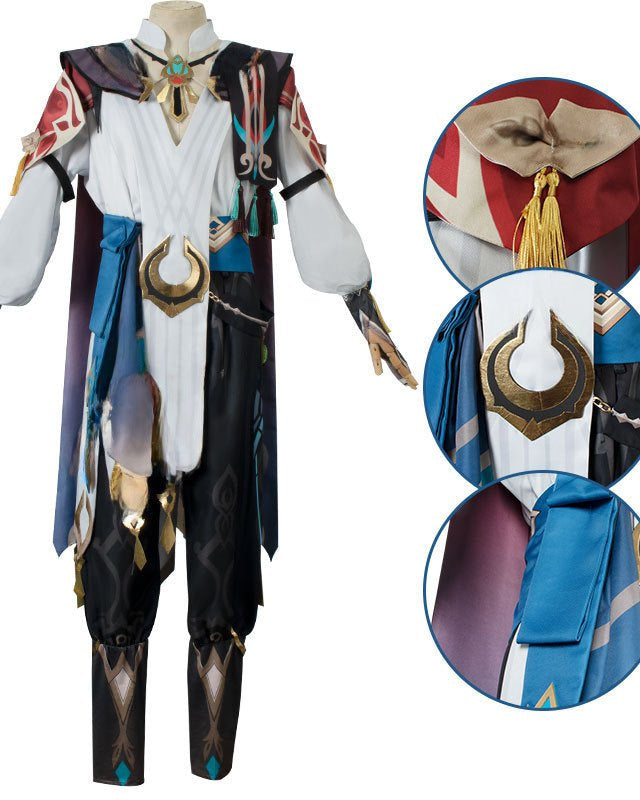 Genshin Impact Kaveh Cosplay Costume - Cosparty