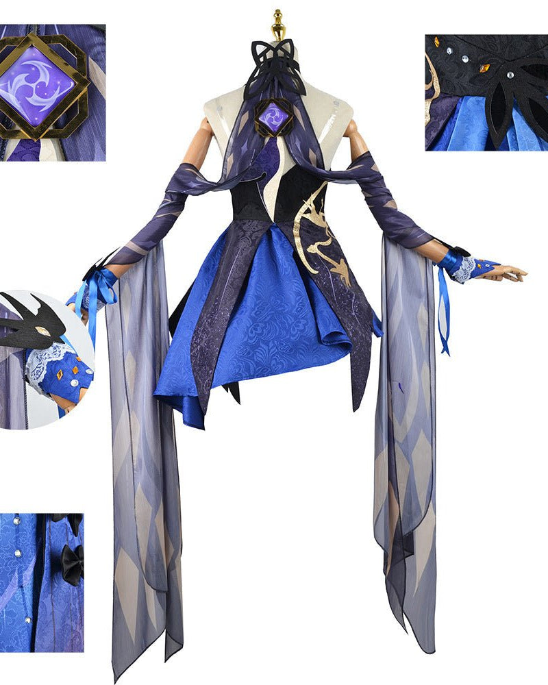 Genshin Impact Kequing Cosplay Costume - Cosparty