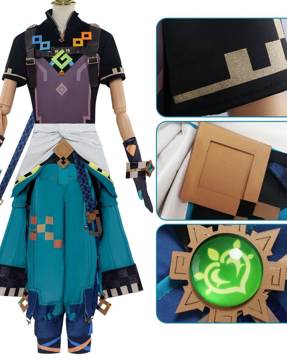Genshin Impact Kinich Cosplay Costume - Cosparty