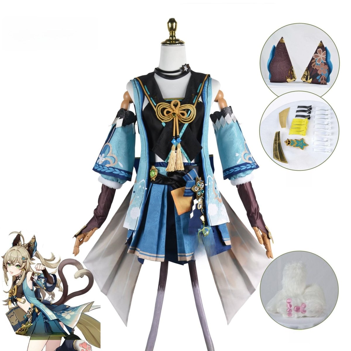 Genshin Impact Kirara Cosplay Costume - Cosparty