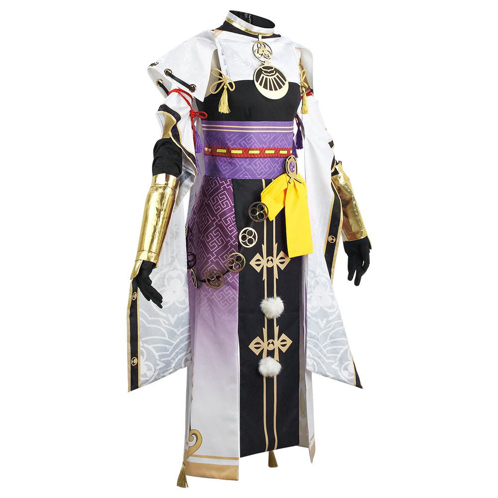 Genshin Impact Kujou Sara Cosplay Costume - Cosparty
