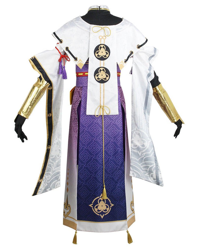 Genshin Impact Kujou Sara Cosplay Costume - Cosparty
