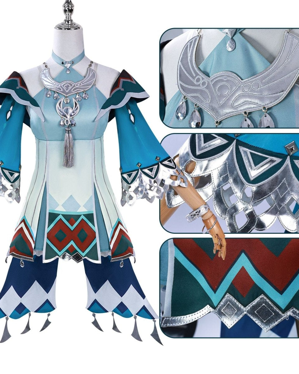 Genshin Impact Lan Yan Cosplay Costume - Cosparty