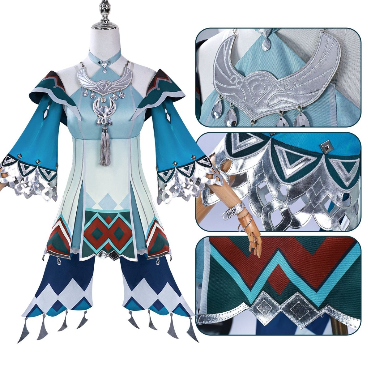 Genshin Impact Lan Yan Cosplay Costume - Cosparty