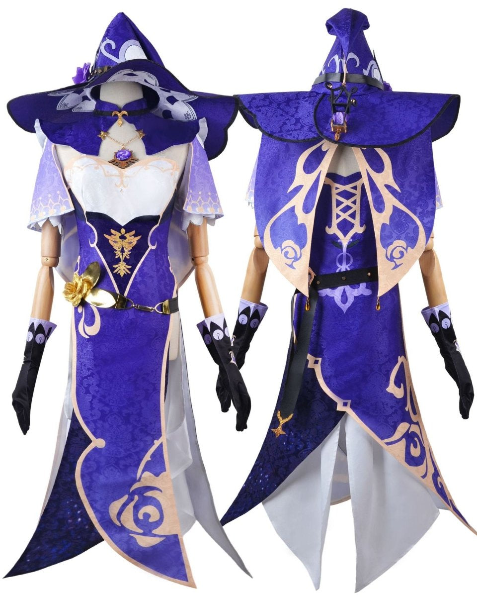 Genshin Impact Lisa Cosplay Costume - Cosparty