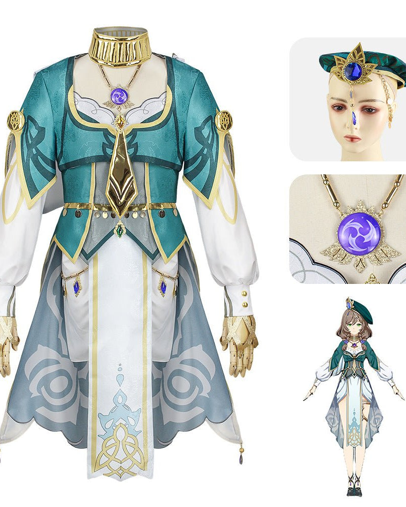 Genshin Impact Lisa Cosplay Costume - Cosparty