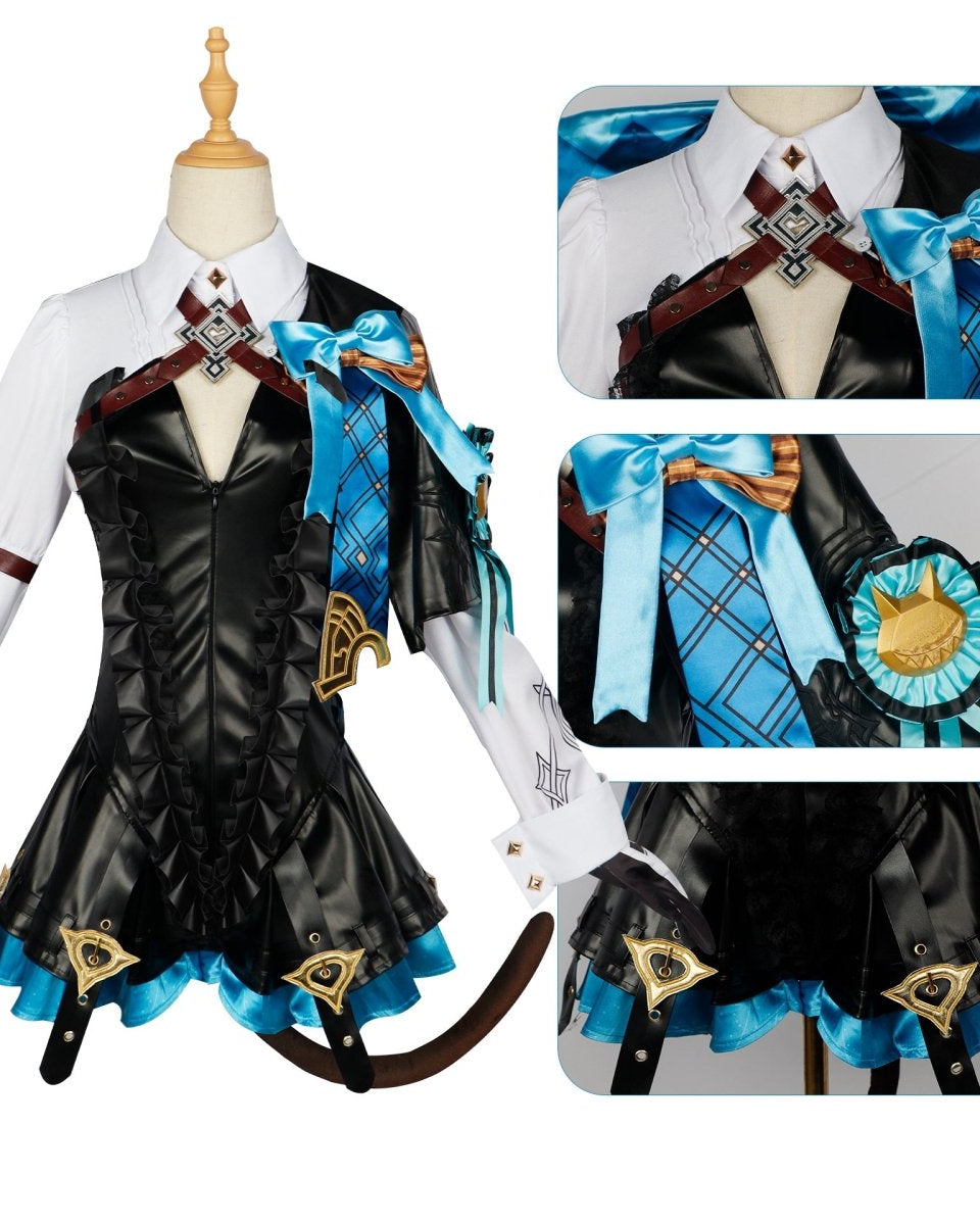 Genshin Impact Lynette Cosplay Costume - Cosparty