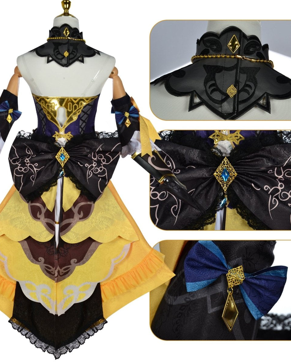 Genshin Impact Navia Cosplay Costume - Cosparty