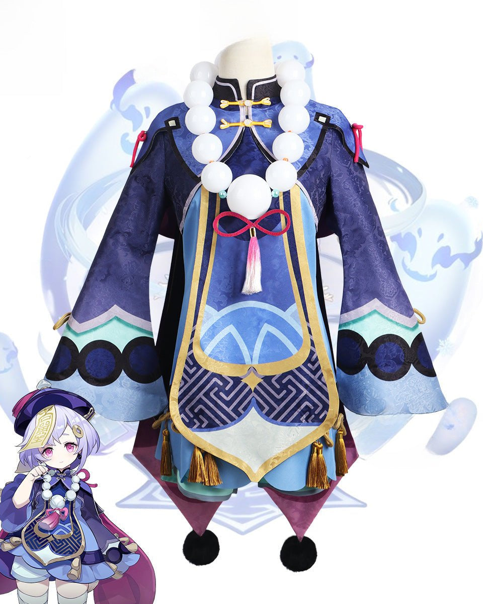 Genshin Impact Qiqi Cosplay Costume - Cosparty