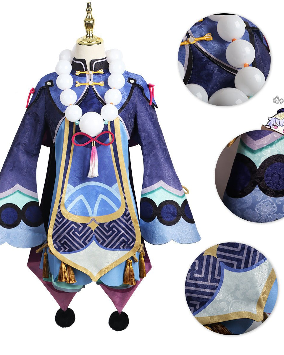 Genshin Impact Qiqi Cosplay Costume - Cosparty