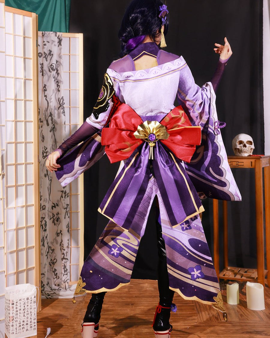 Genshin Impact Raiden Shogun Cosplay Costume - Cosparty