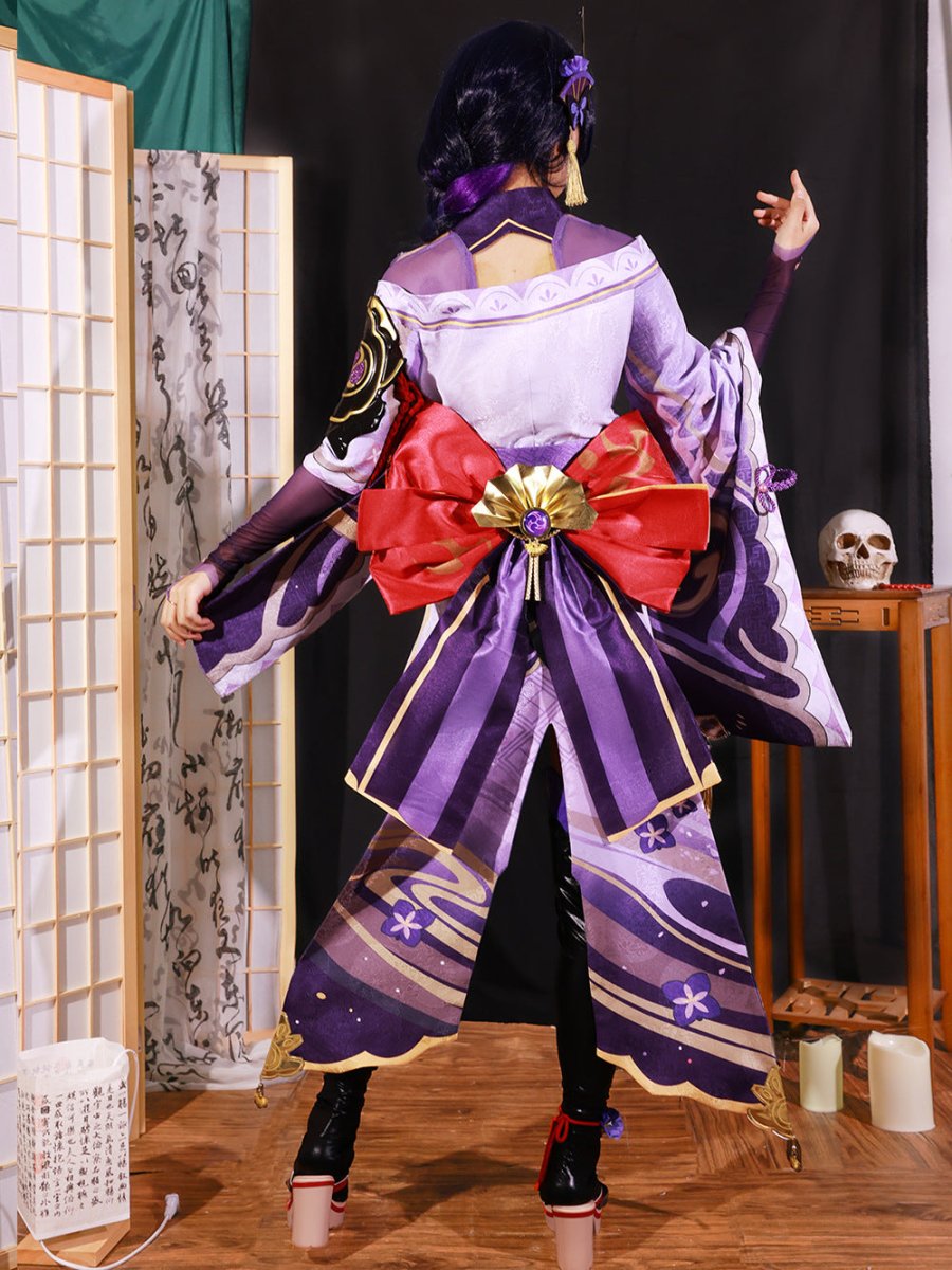 Genshin Impact Raiden Shogun Cosplay Costume - Cosparty