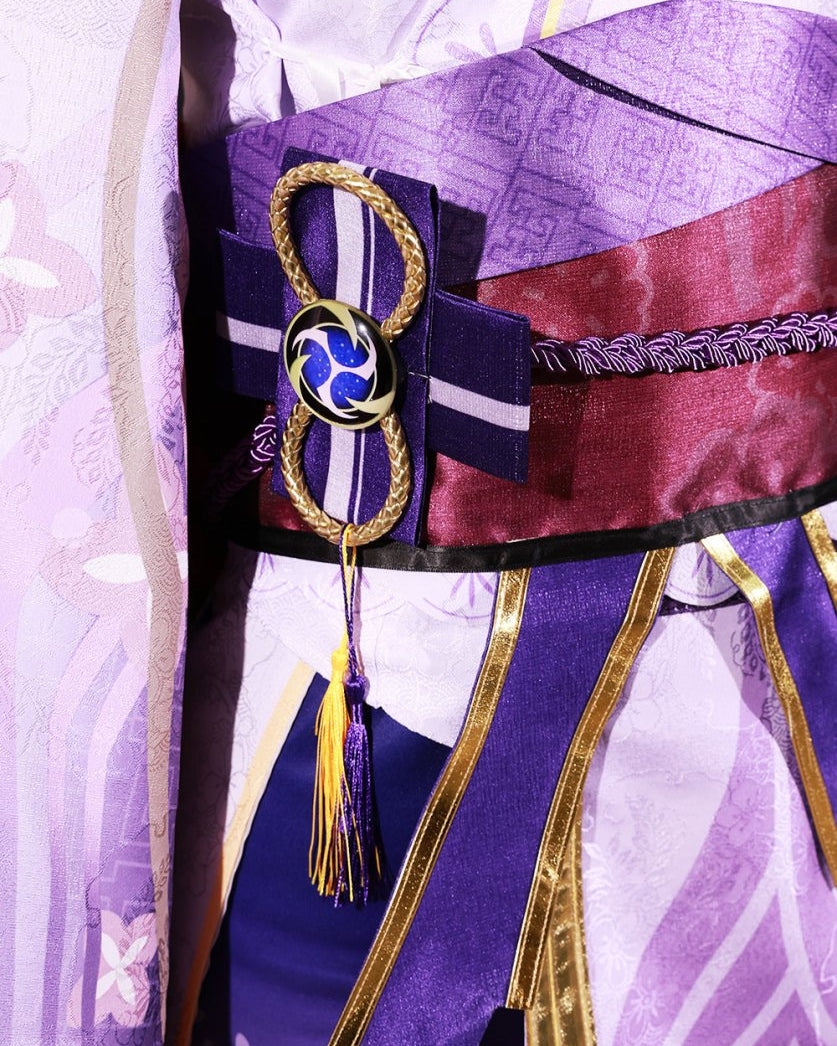 Genshin Impact Raiden Shogun Cosplay Costume - Cosparty