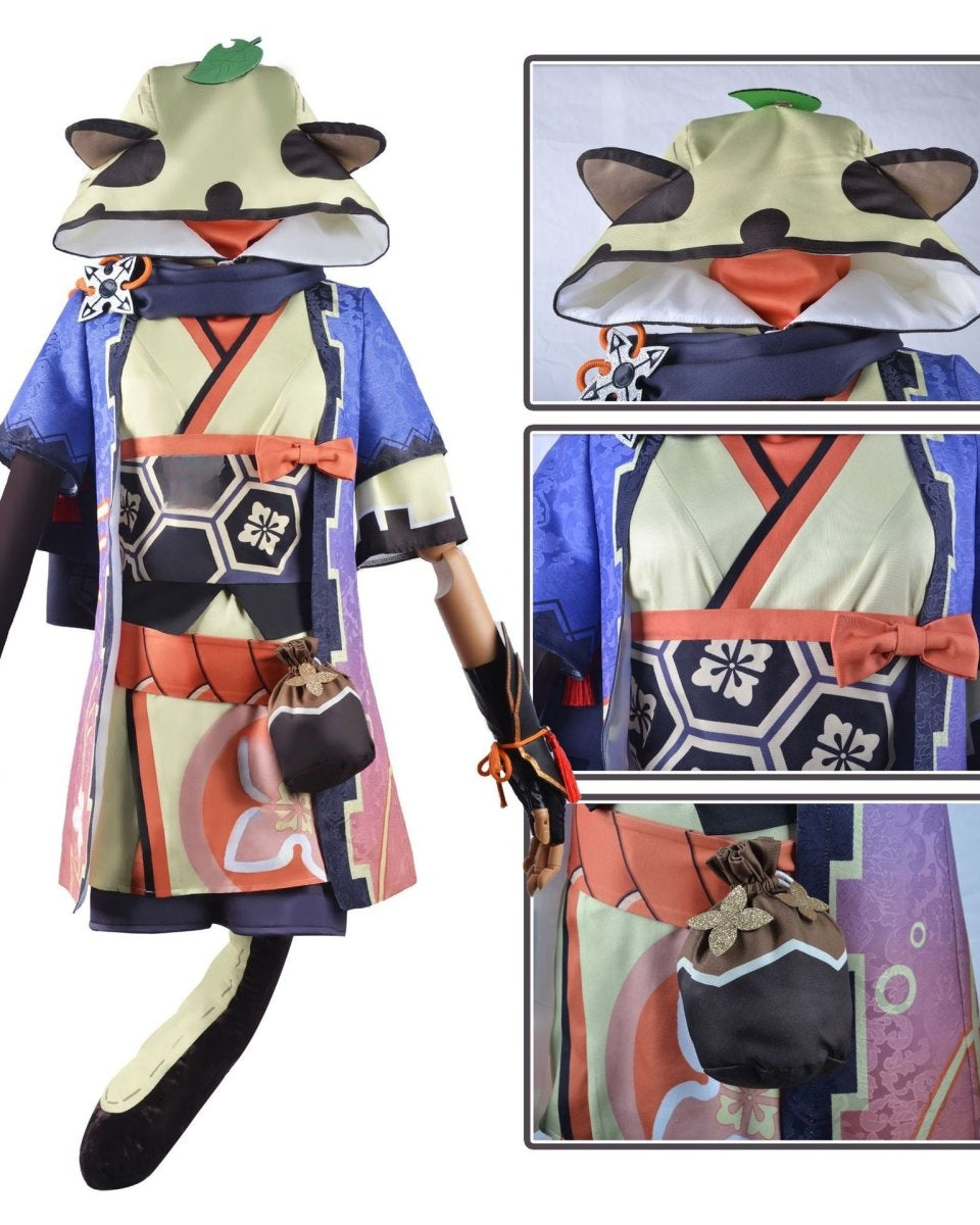 Genshin Impact Sayu Cosplay Costume - Cosparty