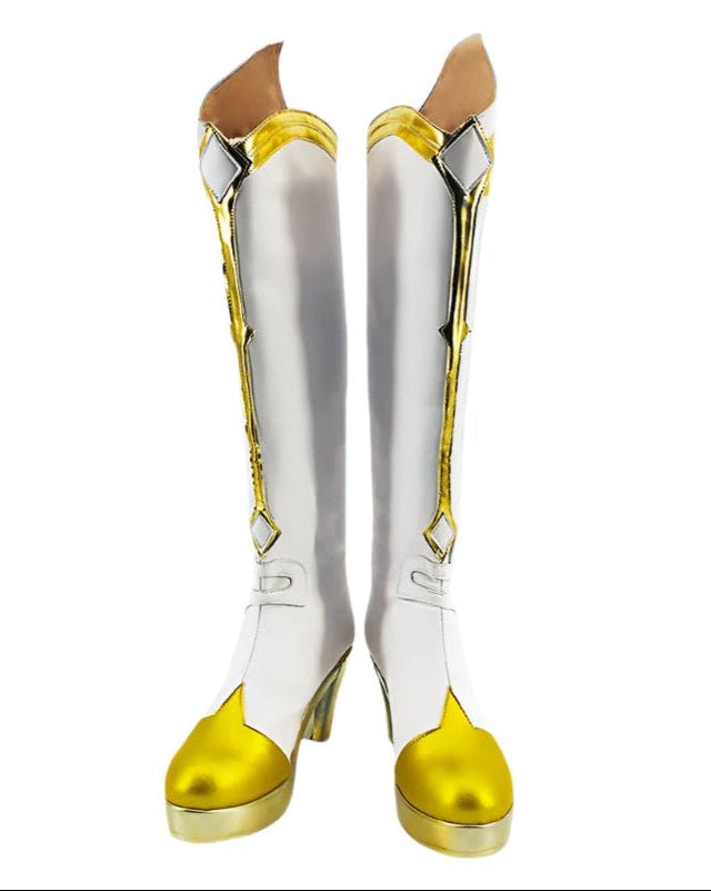 Genshin Impact Traveler Lumine Cosplay Costume - Cosparty
