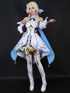 Genshin Impact Traveler Lumine Cosplay Costume - Cosparty