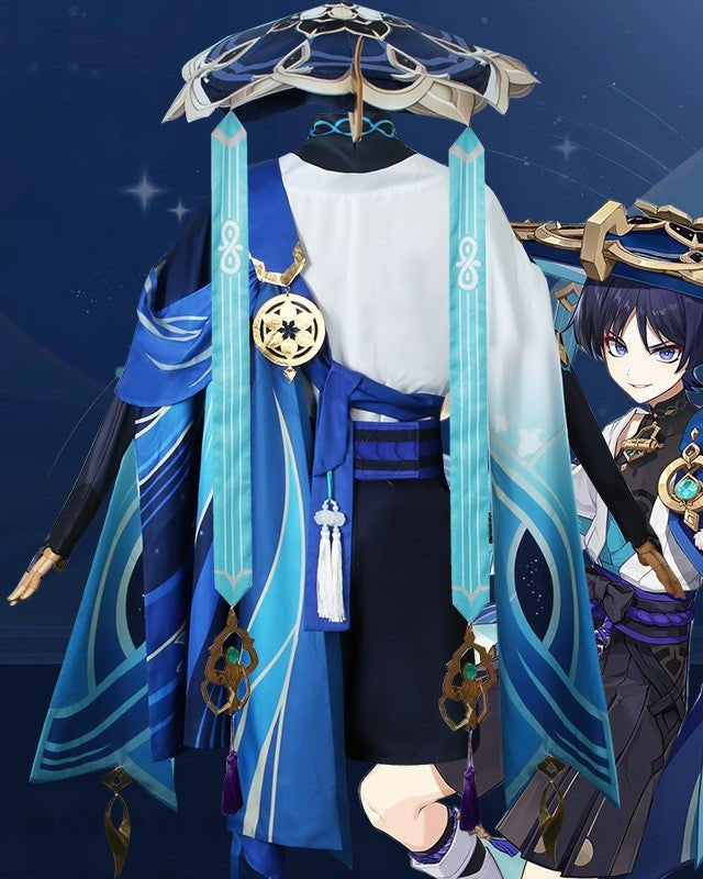 Genshin Impact Wanderer Cosplay Costume - Cosparty