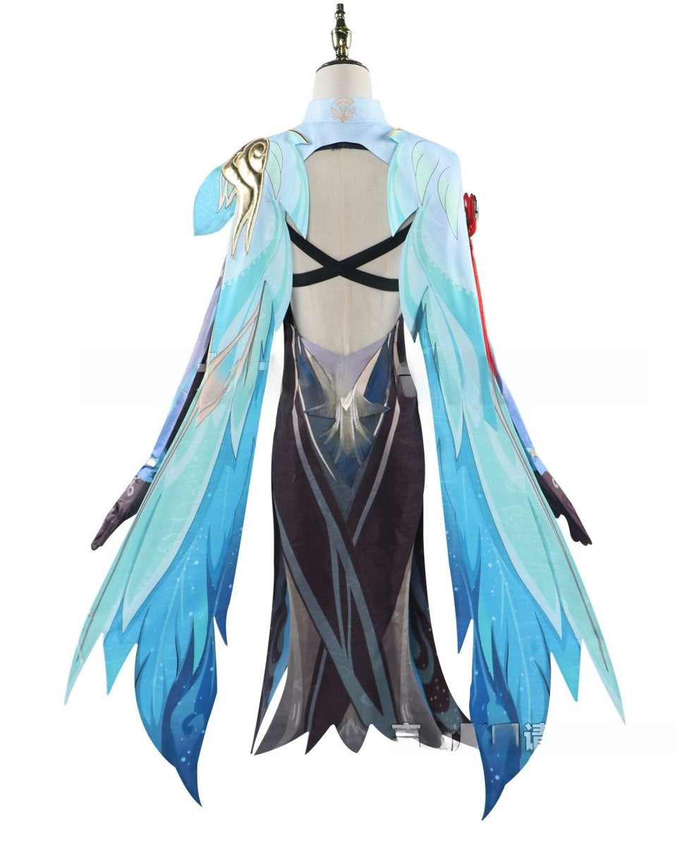 Genshin Impact Xianyun (Cloud Retainer) Cosplay Costume - Cosparty