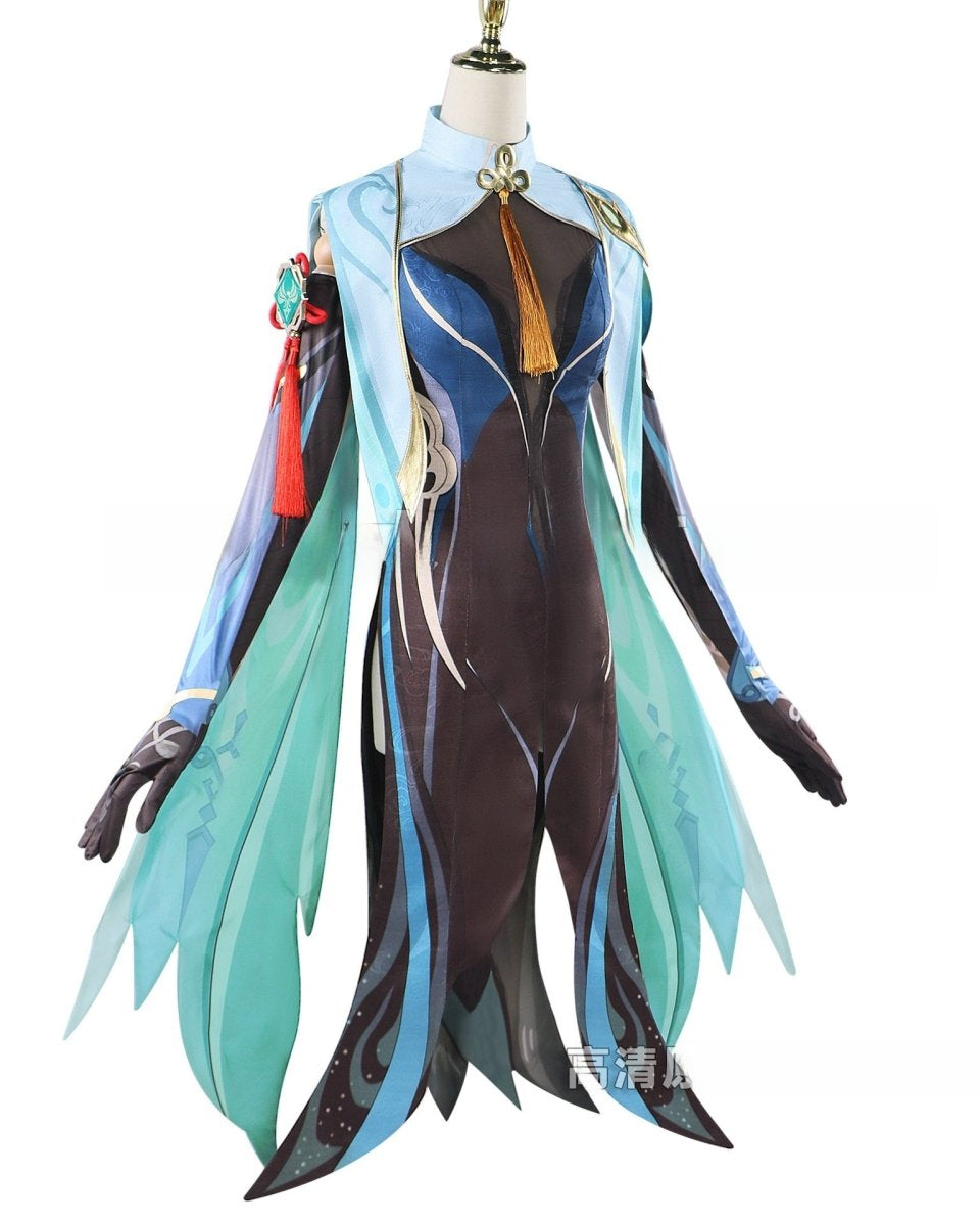 Genshin Impact Xianyun (Cloud Retainer) Cosplay Costume - Cosparty