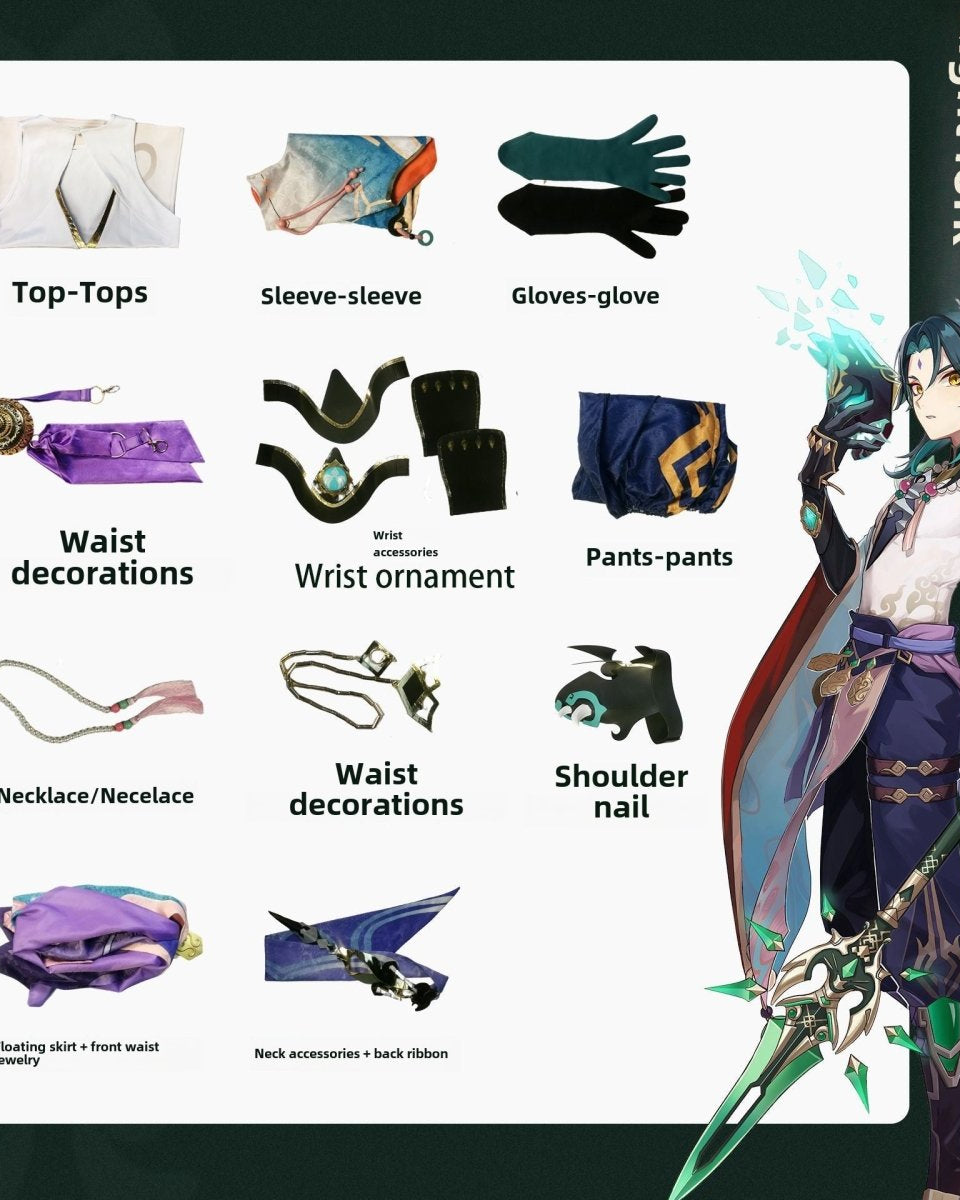 Genshin Impact Xiao Cosplay Costume - Cosparty