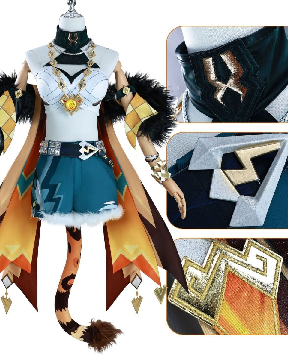 Genshin Impact Xilonen Cosplay Costume - Cosparty