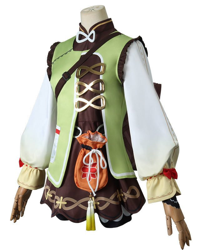 Genshin Impact Yaoyao Cosplay Costume - Cosparty