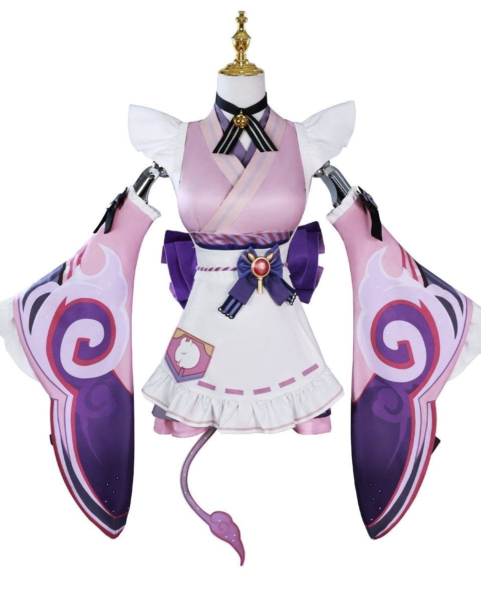 Genshin Impact Yumemizuki Cosplay Costume - Cosparty
