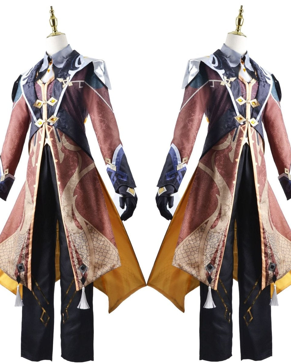 Genshin Impact Zhongli Cosplay Costume - Cosparty