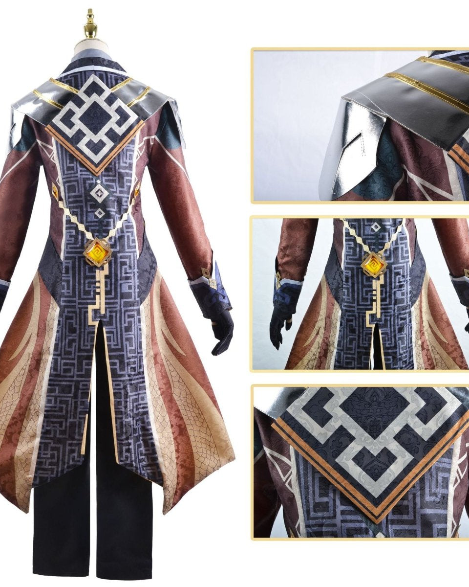 Genshin Impact Zhongli Cosplay Costume - Cosparty
