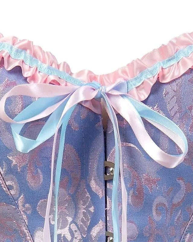 Genuine Fully Boned Tummy Slimming Corsets in Black & Red - Cosparty